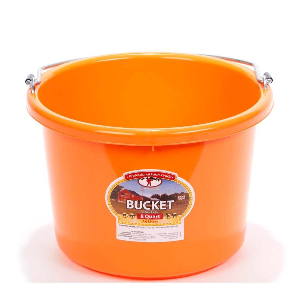 Little Giant 8 Qt. Bucket - Orange