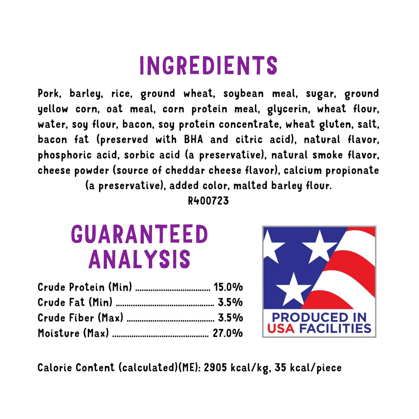 Purina Beggin' Strips Dog Treats-Bacon & Cheese Flavors