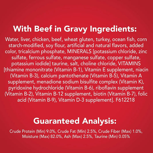 Friskies Shreds with Beef in Gravy Wet Cat Food