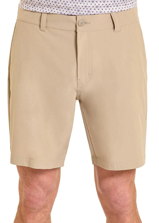 Rock & Roll Denim Solid Chino Shorts in Khaki