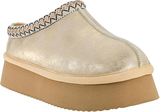 Corkys Pillow Talk in Washed Gold Metallic