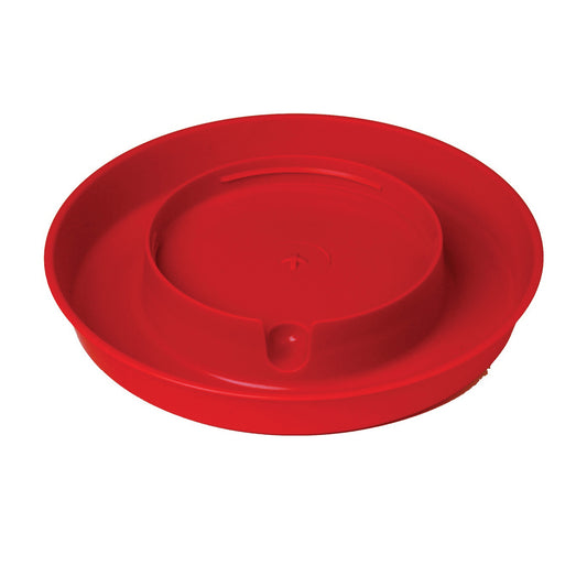 Little Giant 1 Gallon Poultry Waterer Base - Red