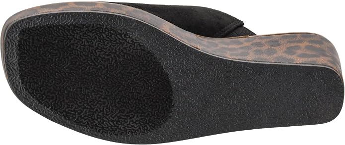 Corkys Maybe Later Wedge in Black