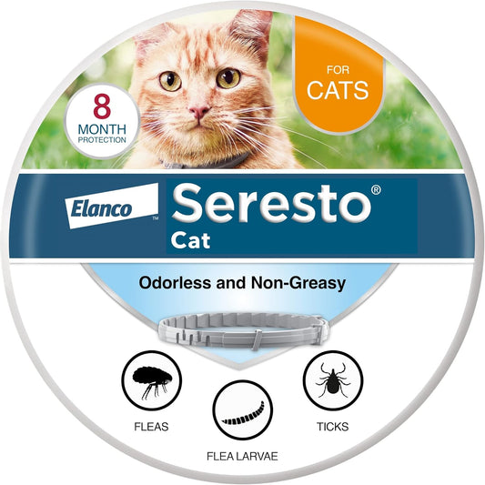 Seresto Cat Flea & Tick Treatment & Prevention Collar for Cats