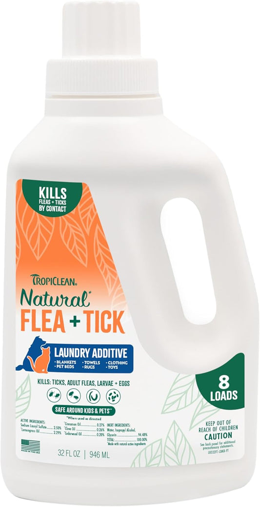 TropiClean Natural Flea & Tick Laundry Additive