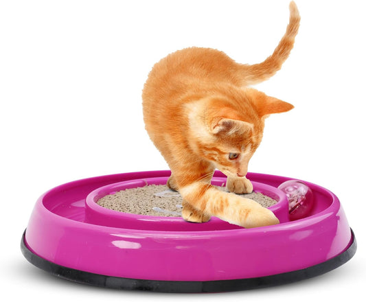 Spot Rockin’ Cat Scratcher with LED Ball