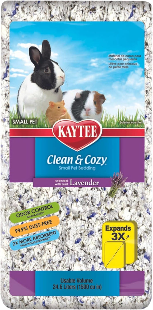 Kaytee Clean & Cozy Small Animal Pet Bedding - Lavender Scent
