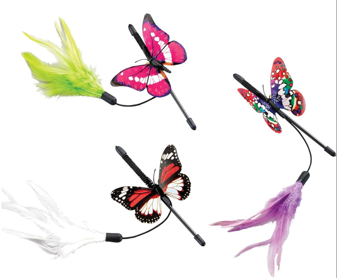 Ethical Pet Fluttering Butterfly Teaser Cat Toy