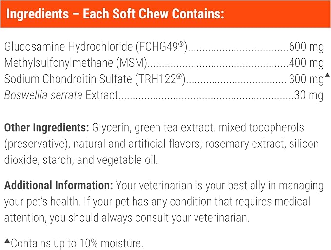 Nutramax Cosequin Plus MSM for Dogs