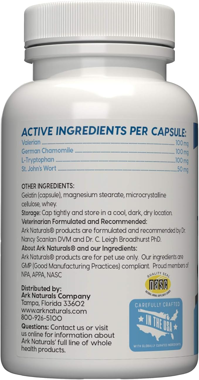 Ark Naturals Happy Traveler Capsules