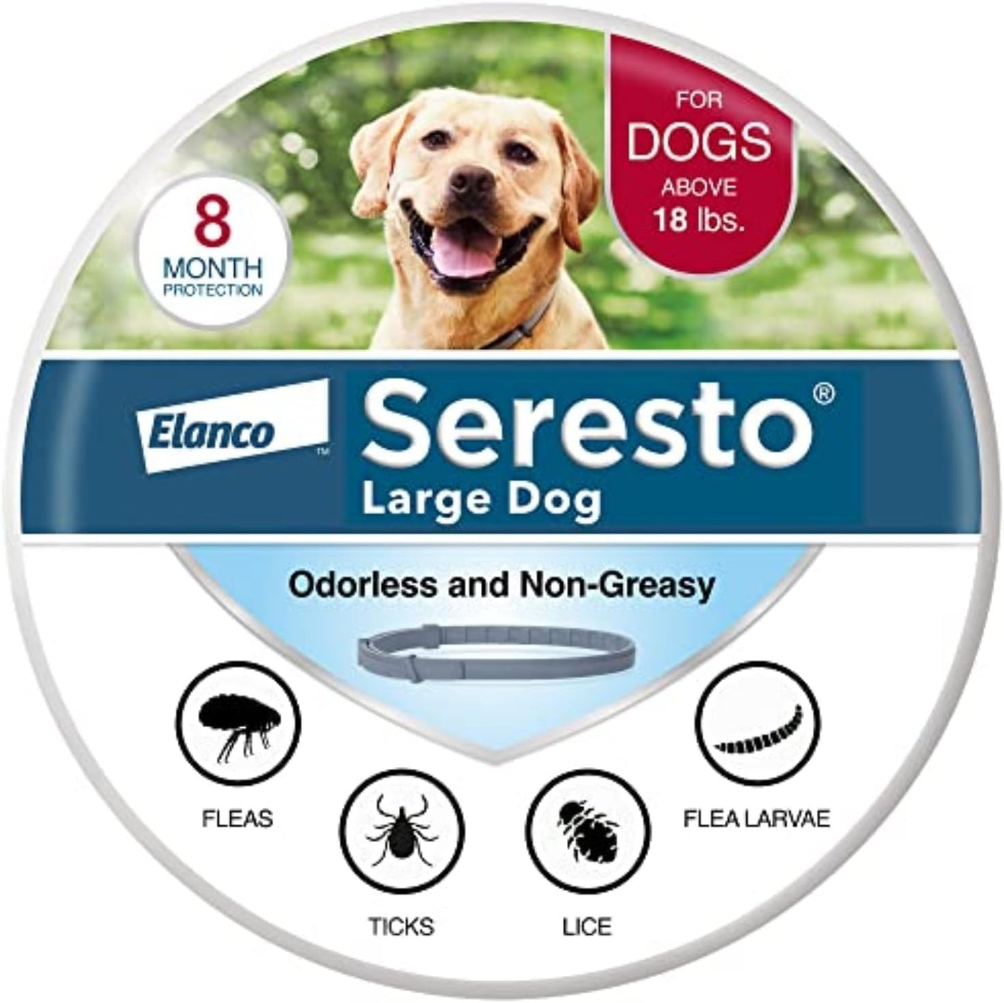 Seresto Flea & Tick Treatment & Prevention Collar for Dogs