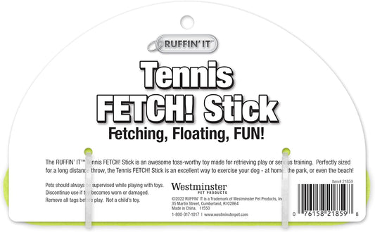 Ruffin' It Tennis Fetch Stick Toy