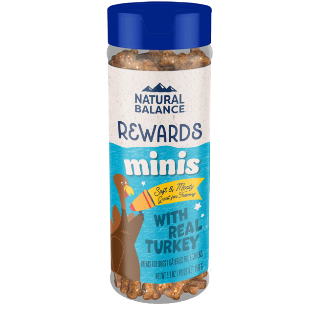 Natural Balance Rewards Minis-Turkey