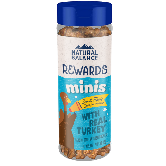 Natural Balance Rewards Minis-Turkey