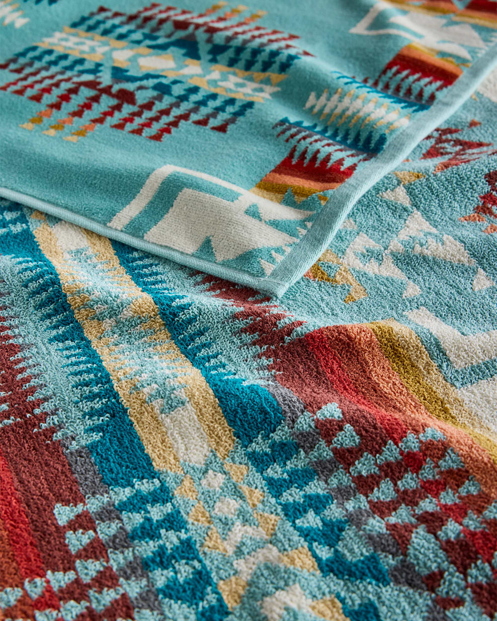Pendleton Aqua Chief Joseph Towel Collection