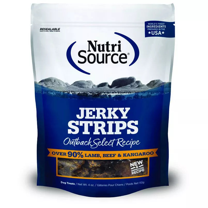 Nutrisource Jerky Strips Outback Select Recipe