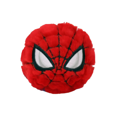 Spider-Man plush ball toy, on white background