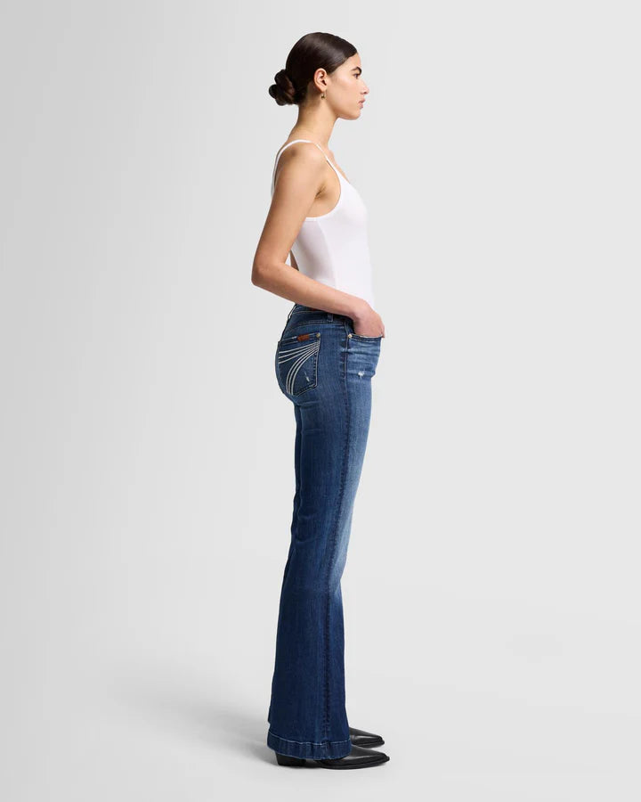 7 For All Mankind Lake Blue Dojo Jean