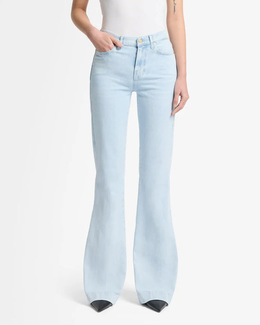 7 for All Mankind Tailorless Left Hand Dojo Jean in Malibu Sky