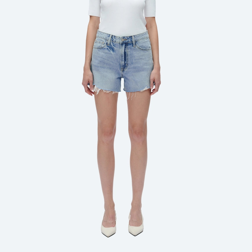 Bayeas Baby Blue Kelly High Rise Denim Shorts