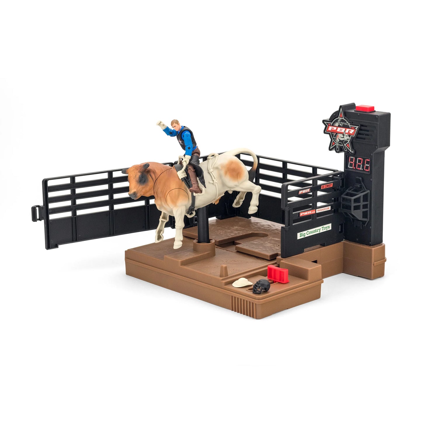 Big Country Toys PBR® Bucking Bull & Rider