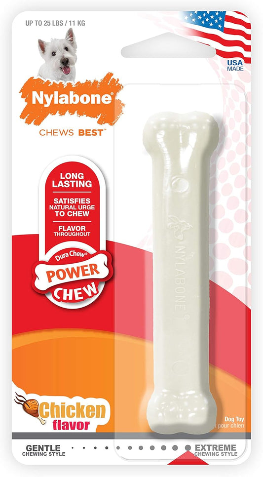 Nylabone Original Bone Power Chew Toy-Chicken
