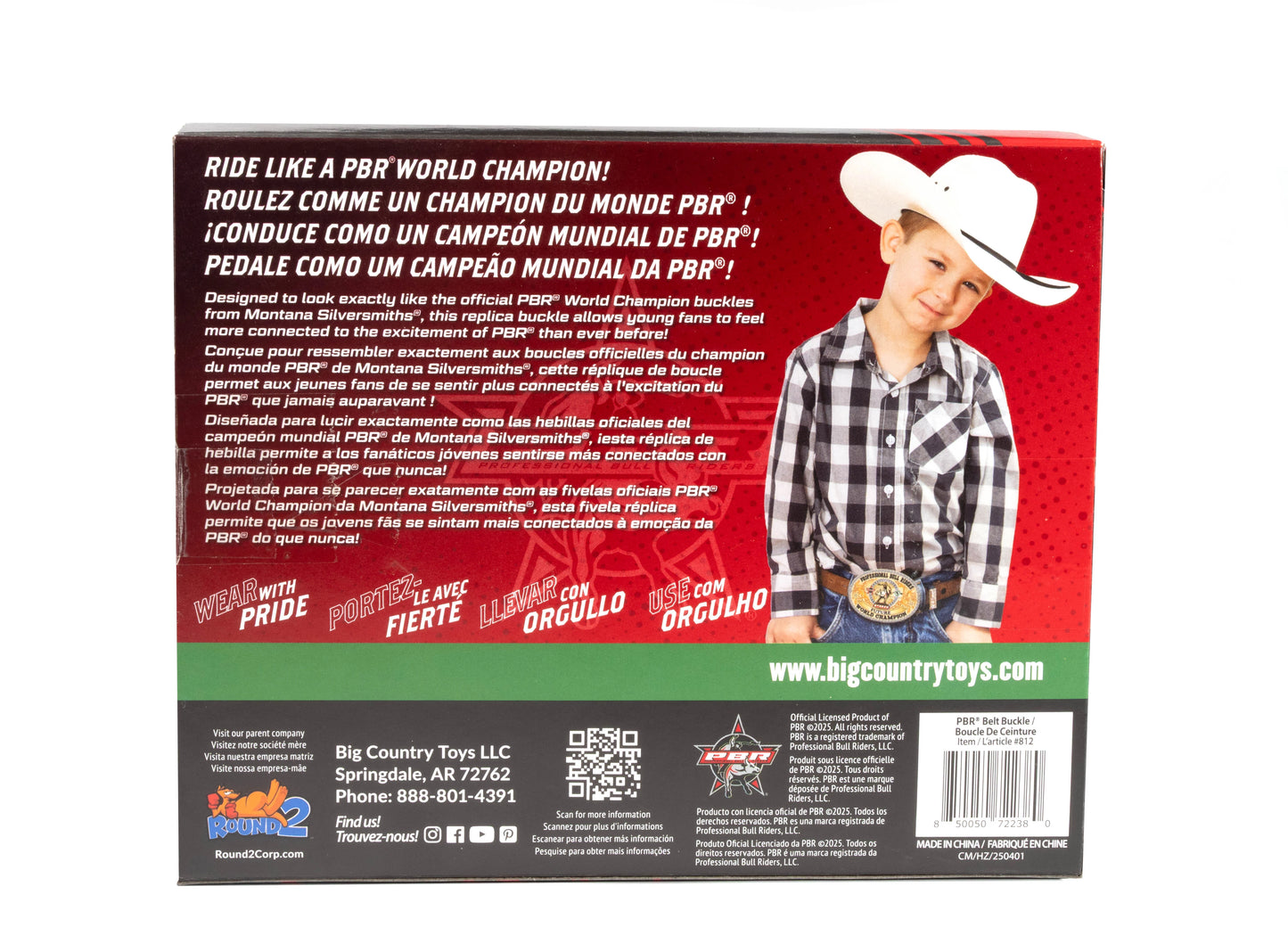 Big Country PBR® Belt Buckle