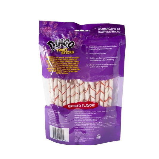 Dingo Twist Sticks Rawhide Chews for All Dogs