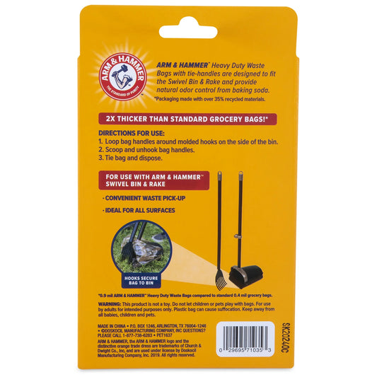 Arm & Hammer Swivel Bin Dog Waste Bags