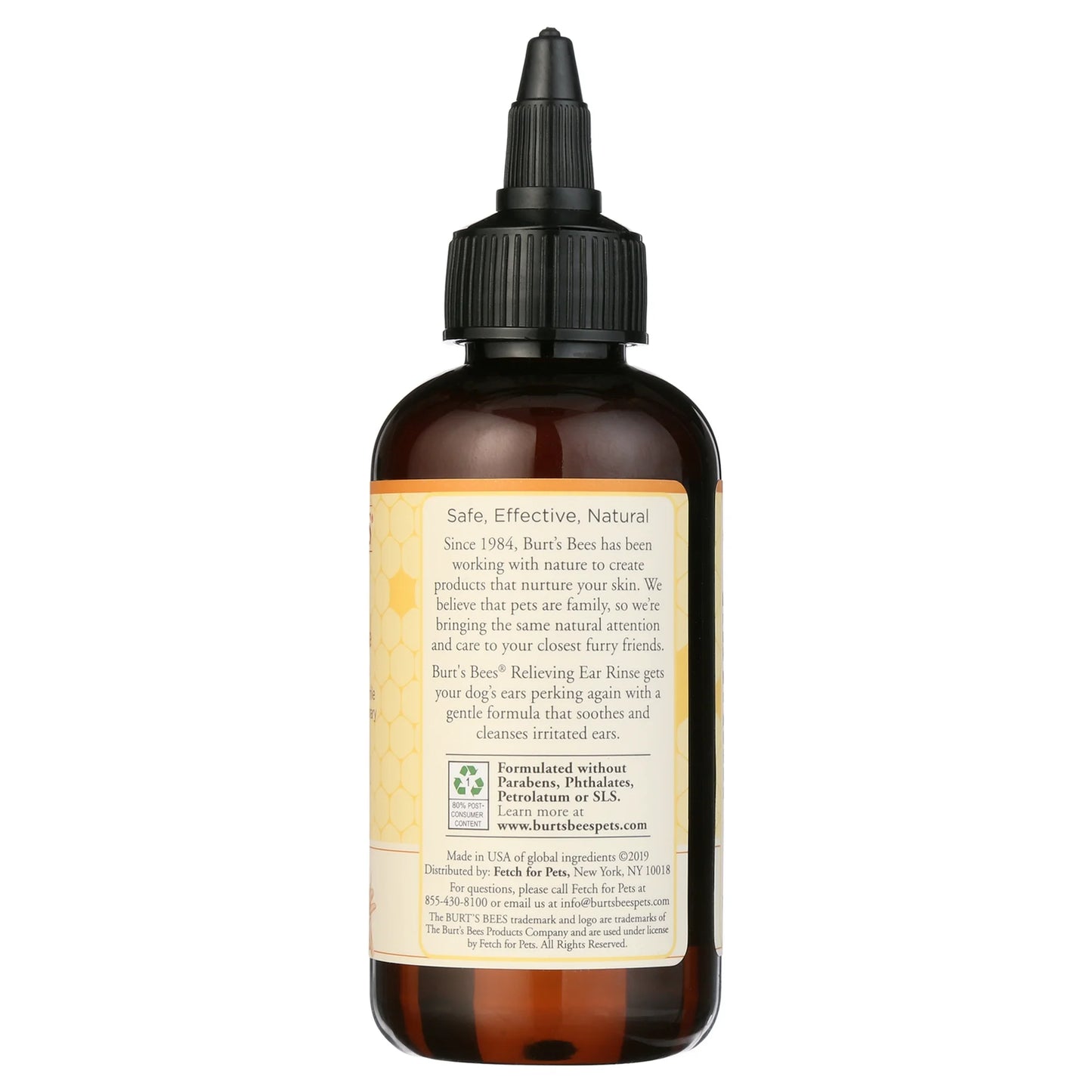 Burt's Bees for Dogs Relieving Ear Rinse with Chamomile and Rosemary
