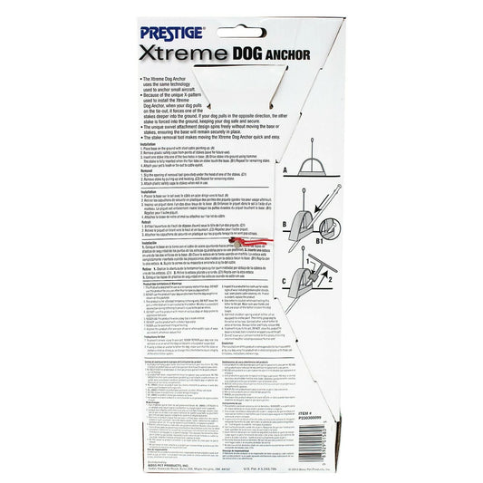 Prestige Extreme Anchor Dog Tie Out