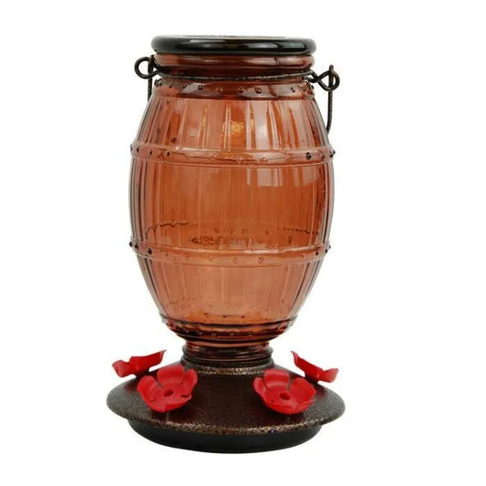 Perky-Pet Prohibition Top-Fill Glass Hummingbird Feeder