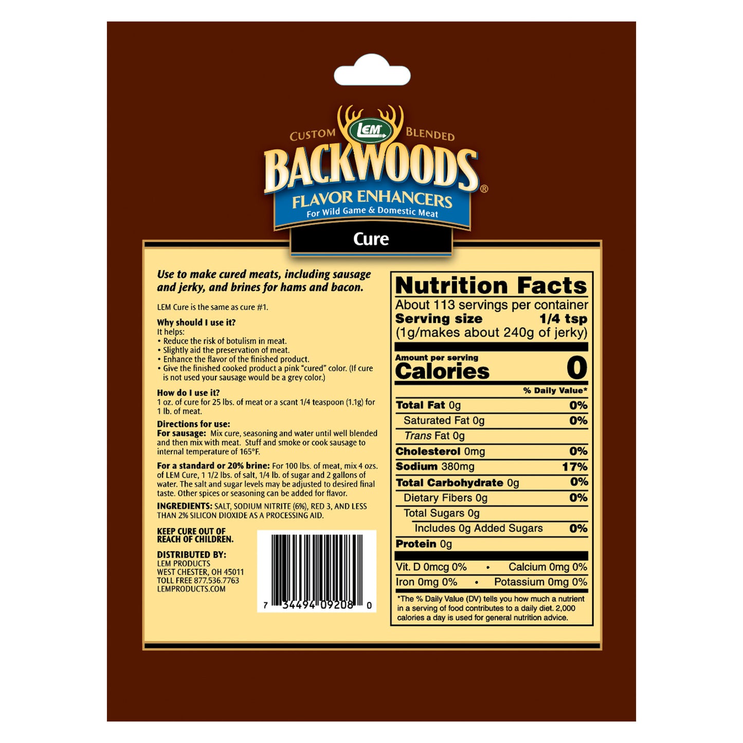 Backwoods Meat Cure