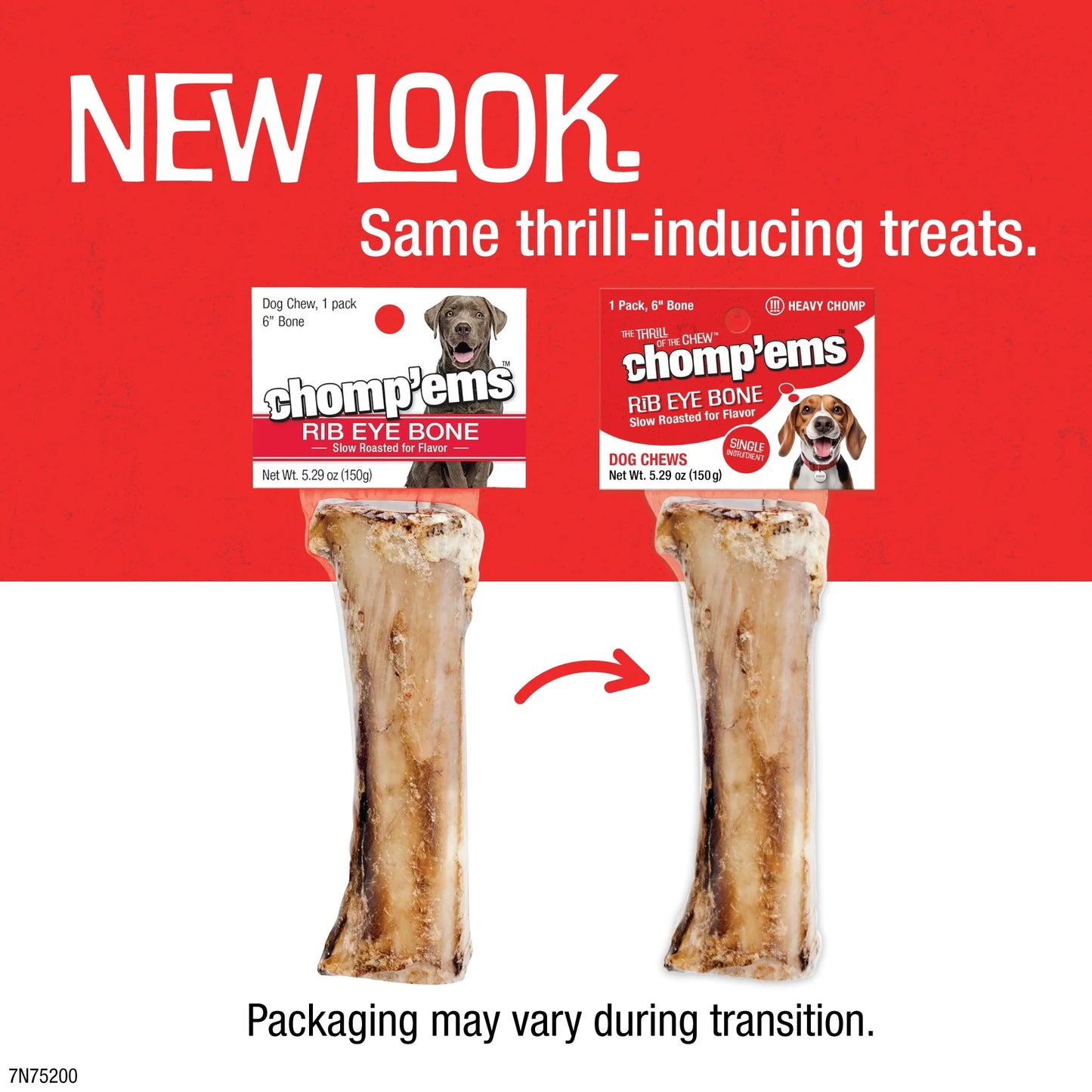 Chomp 'ems Smoked Rib Eye Bone