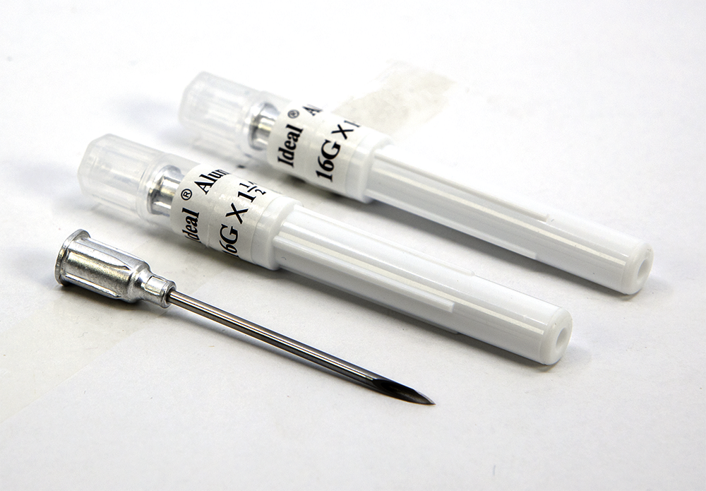 Ideal Aluminum Hub Needle