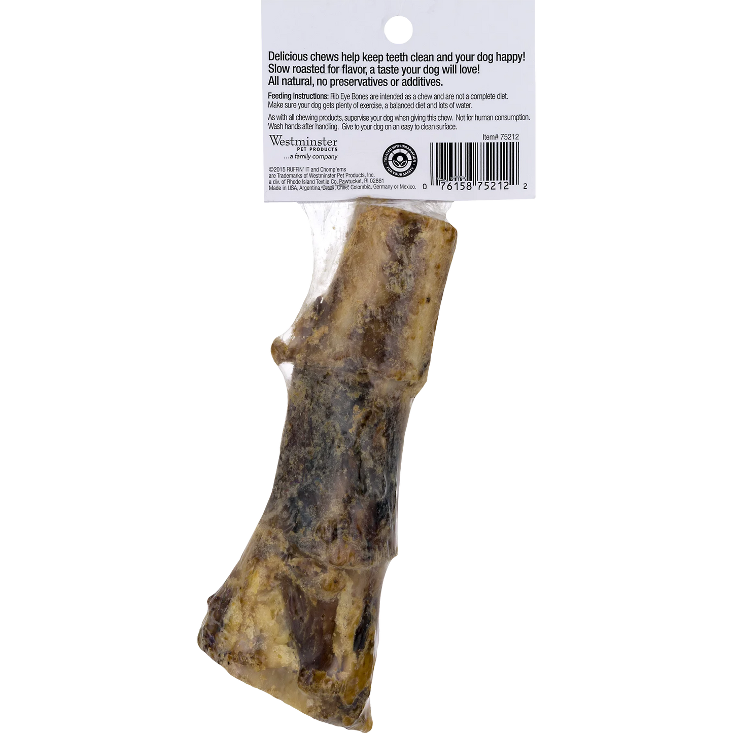 Chomp 'ems Mini Rib Eye Bone 3 Pack