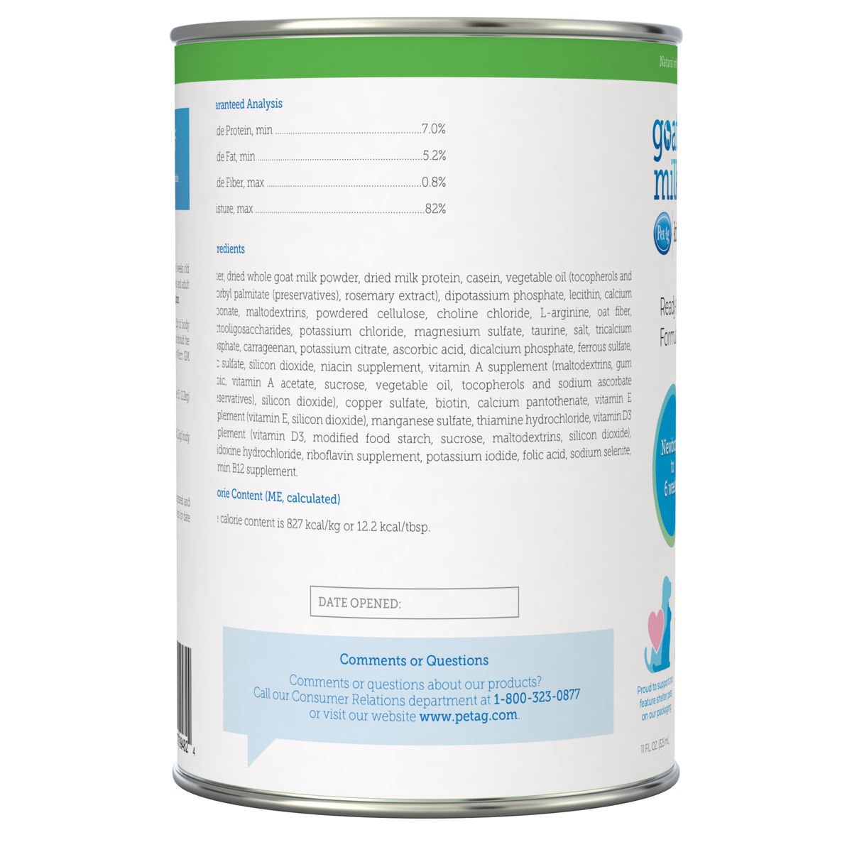 Goat’s Milk KMR Kitten Milk Replacer Liquid