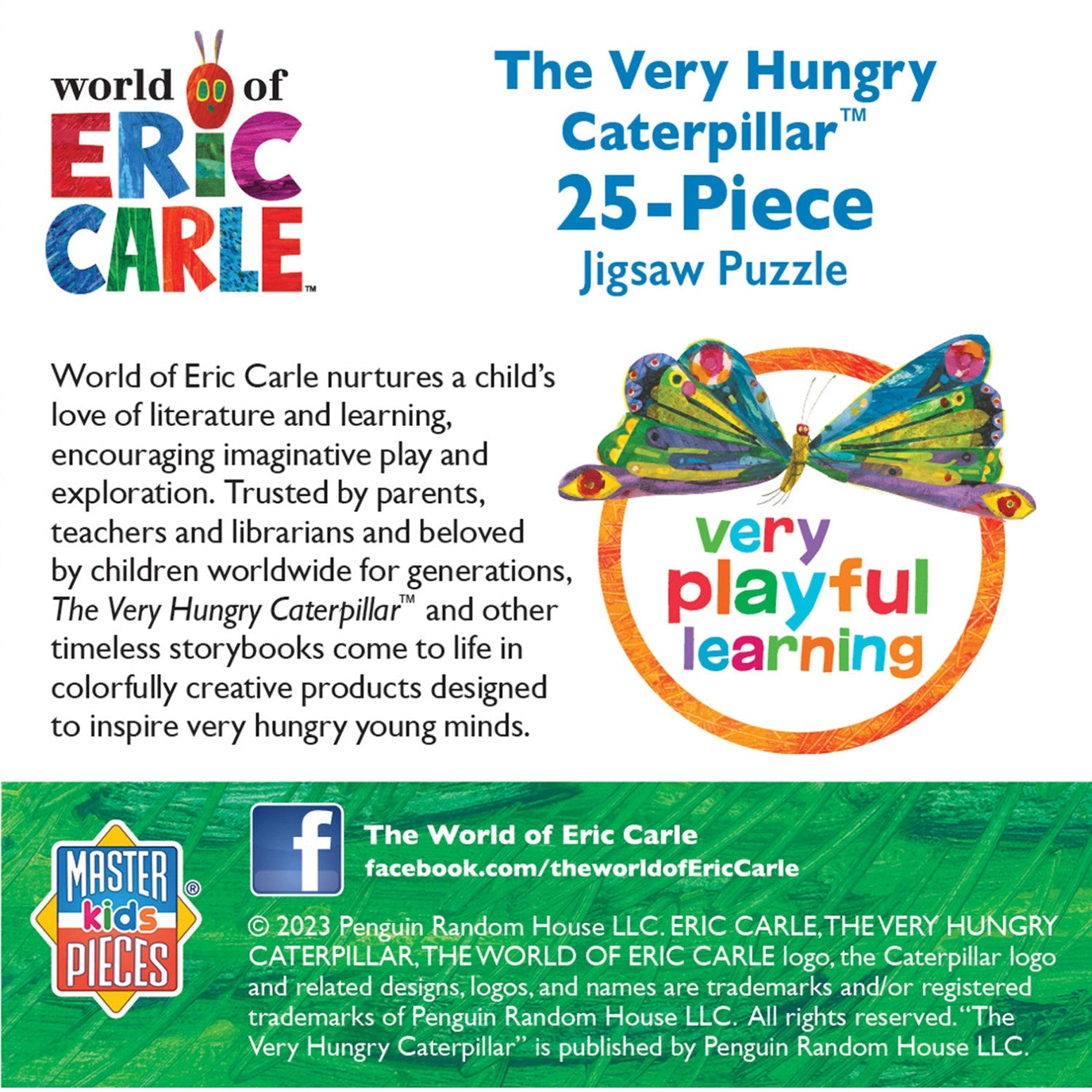 World of Eric Carle The Very Hungry Caterpillar 25 Piece Puzzle