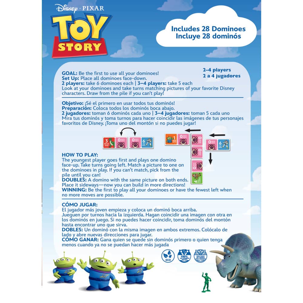 Toy Story Wooden Dominoes