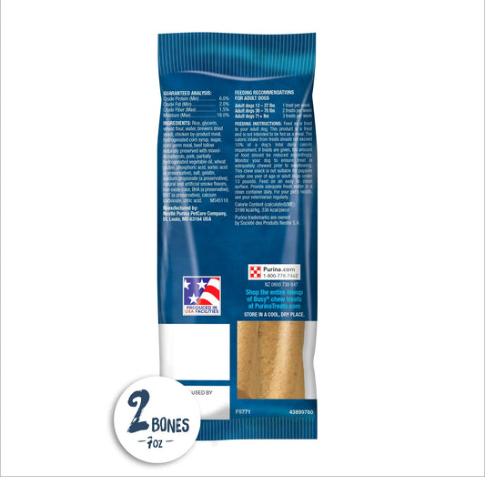 Busy Bone Original Chew Treats for Small & Medium Dogs 2 Count