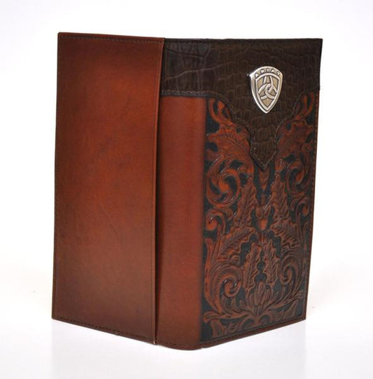 Ariat Oak Embossed Design Rodeo Wallet