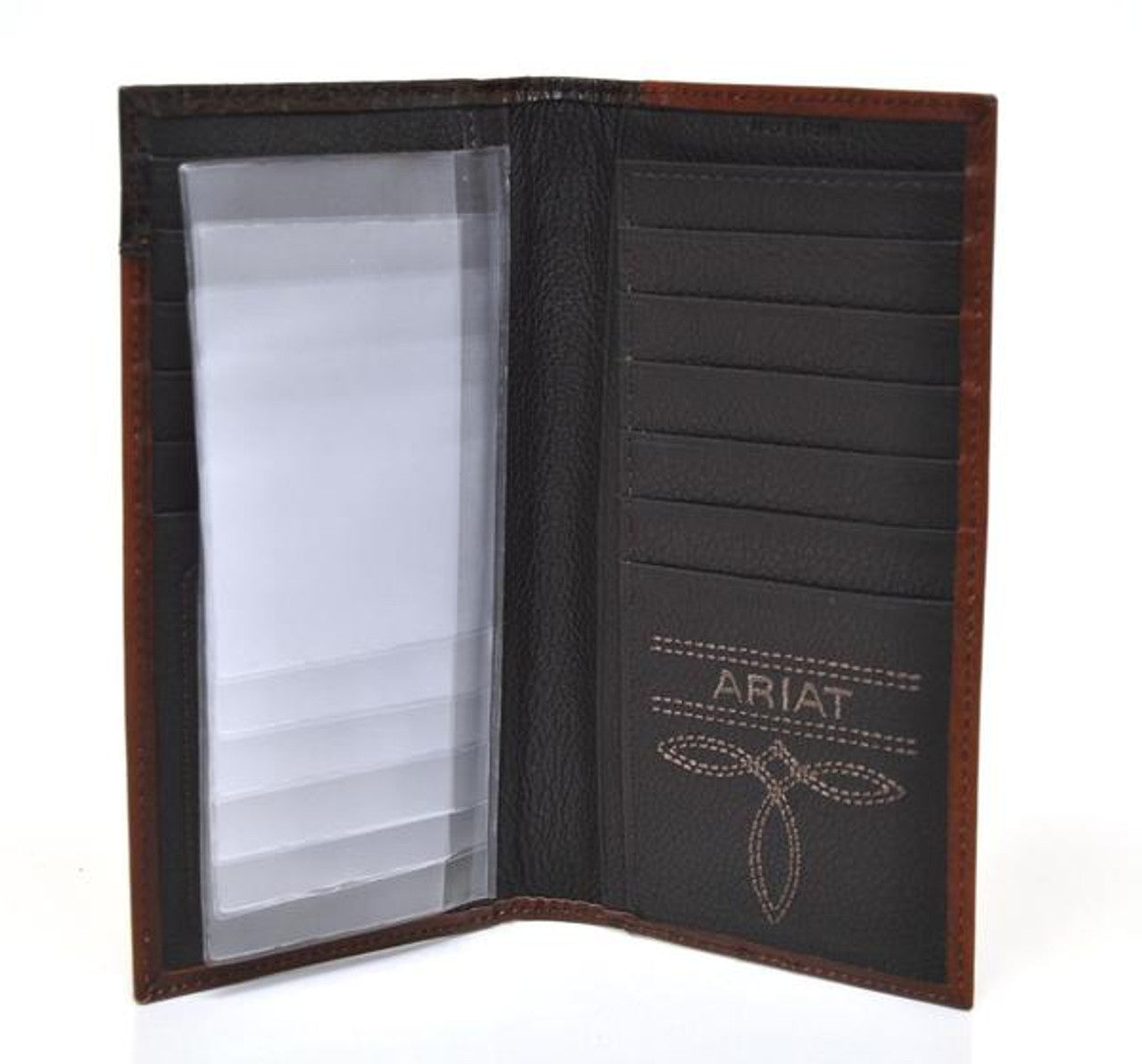 Ariat Oak Embossed Design Rodeo Wallet