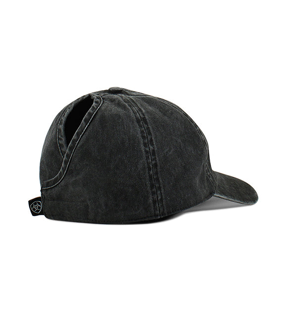 Ariat Ponyflo Leopard Logo Pattern Ball Cap