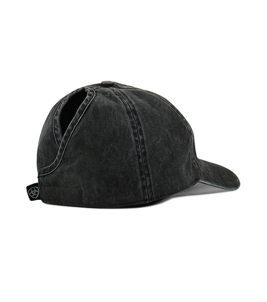 Ariat Ponyflo Leopard Logo Pattern Ball Cap