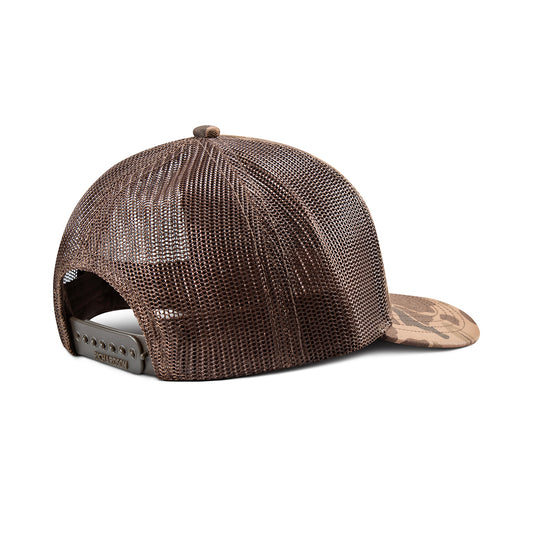 Ariat Youth Brown Camo Flag Snapback Cap