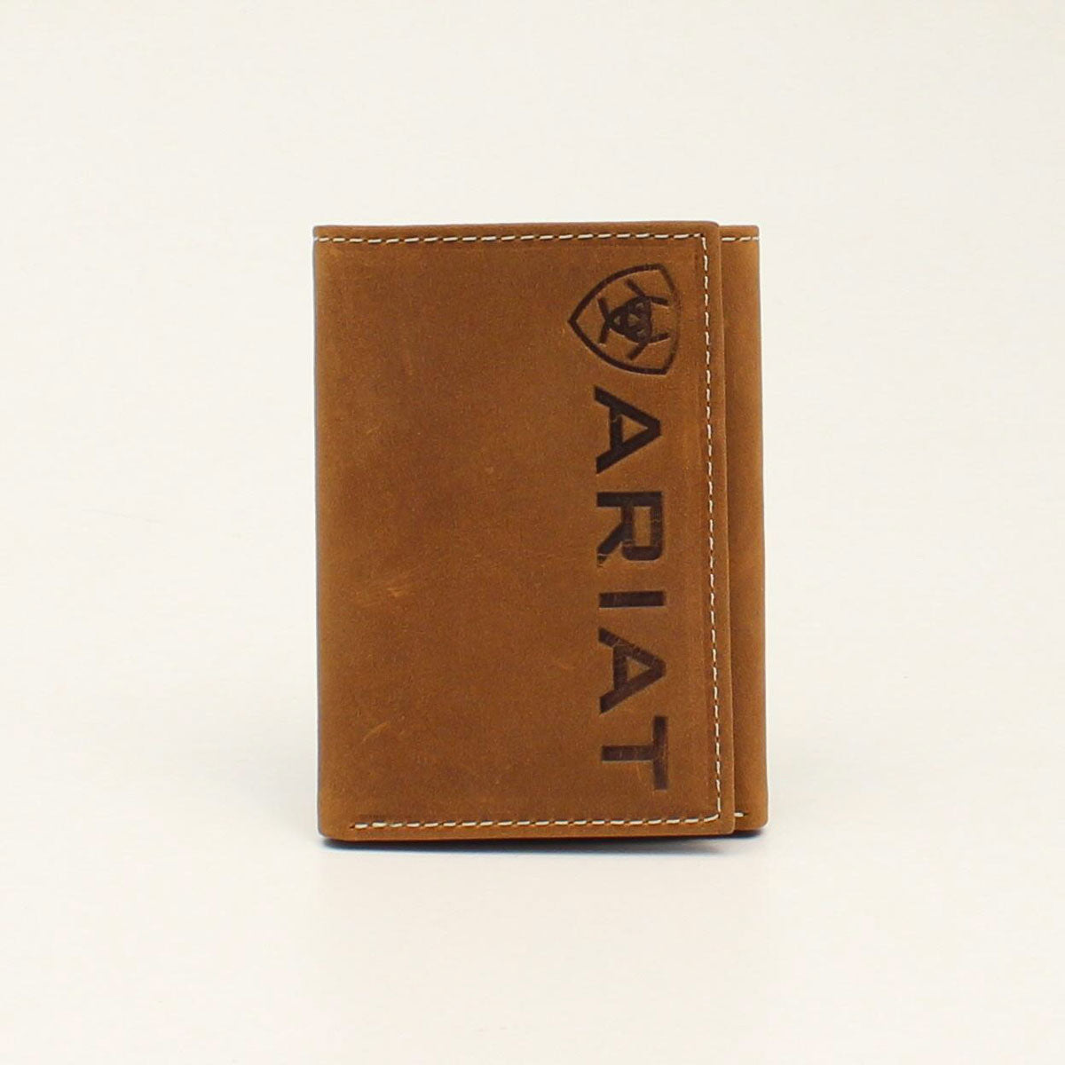Ariat Trifold Vertical Debossed Wallet