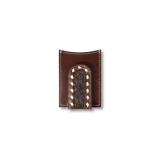 Ariat Floral Embroidered Bucklace Money Clip