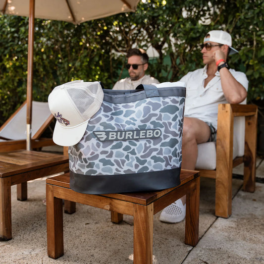 Burlebo Waterproof Tote in Classic Deer Camo
