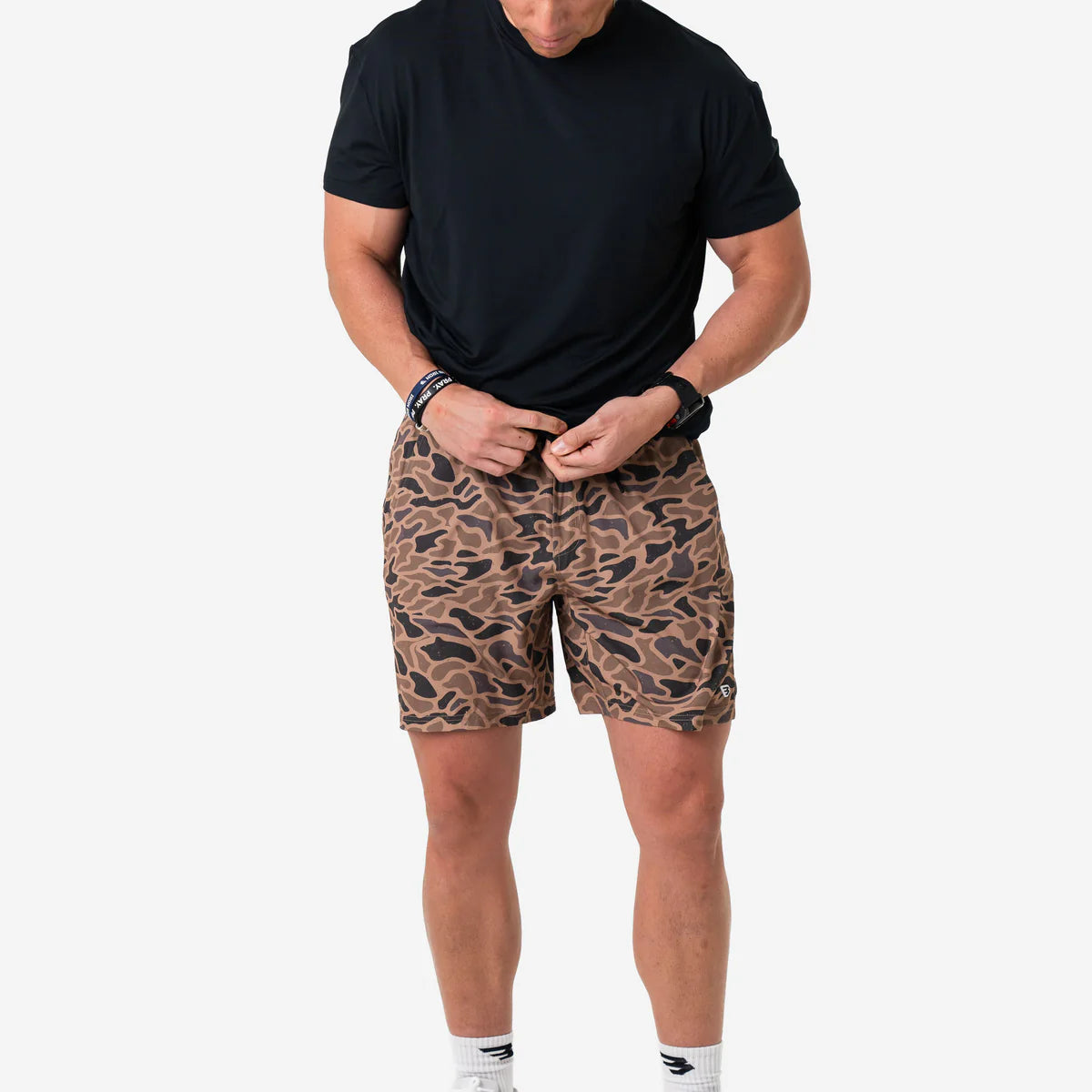 Burlebo Athletic Short in Gauge Camo
