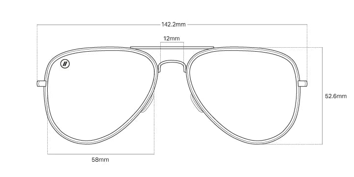 Blenders Mojave Gold A Series Sunglasses